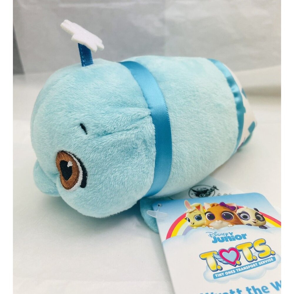NWT~Disney T.O.T.S. WYATT THE WHALE Small Plush 6'' - Picture 9 of 9